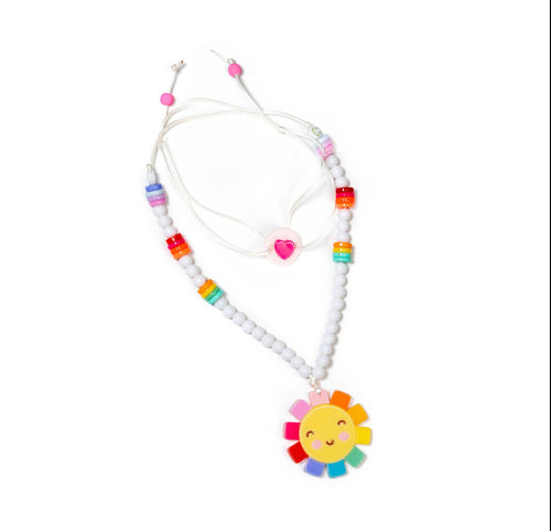 Rainbow Sun Necklace