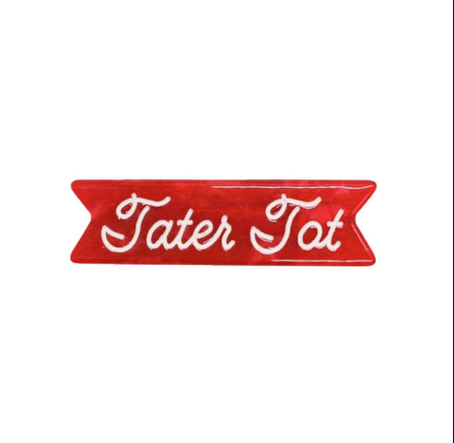 Tater Tot Hair Clip