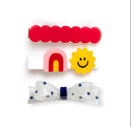 Happy Sun Alligator Clips