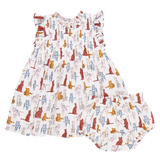 Stevie Dress Baby- Tabby