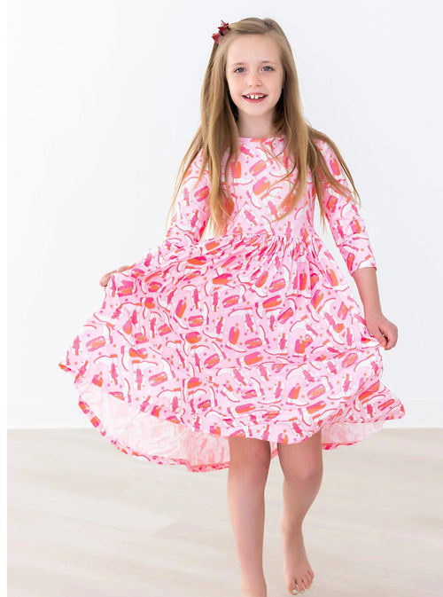 Howdy Pocket Twirl Dress