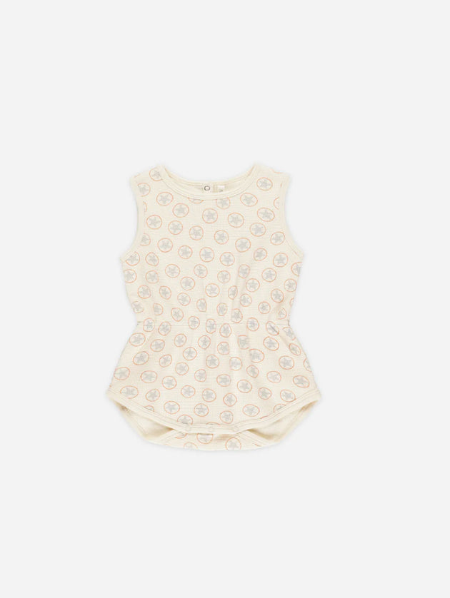 Cinch Playsuit - Sand Dollars