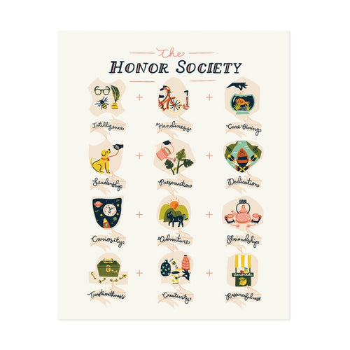 The Honor Society Art Print
