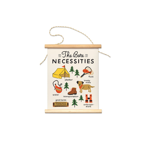 The Bare Necessities Canvas Print- 12x18