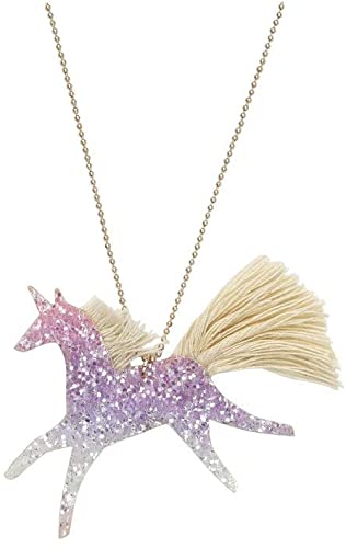 Unicorn Ombre Glitter Necklace Meri Meri Lemon Drop Children's Shop - Lemon Drop Children's Shop