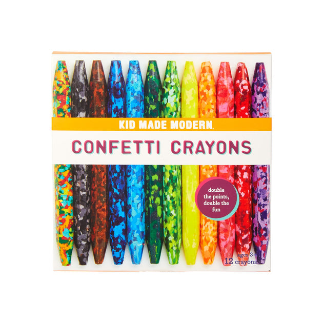 Confetti Crayons KidMadeModern Lemon Drop Children's Shop - Lemon Drop Children's Shop