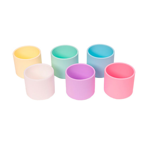 6 Pastel Stacking Cups