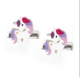 Purple Unicorn Clip Set