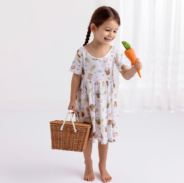 You are Egg-star Special Organic Cotton Twirl Dress