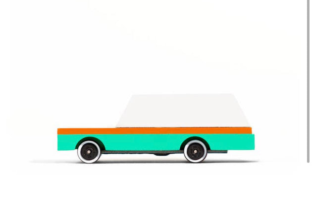 Candycar- Teal Wagon