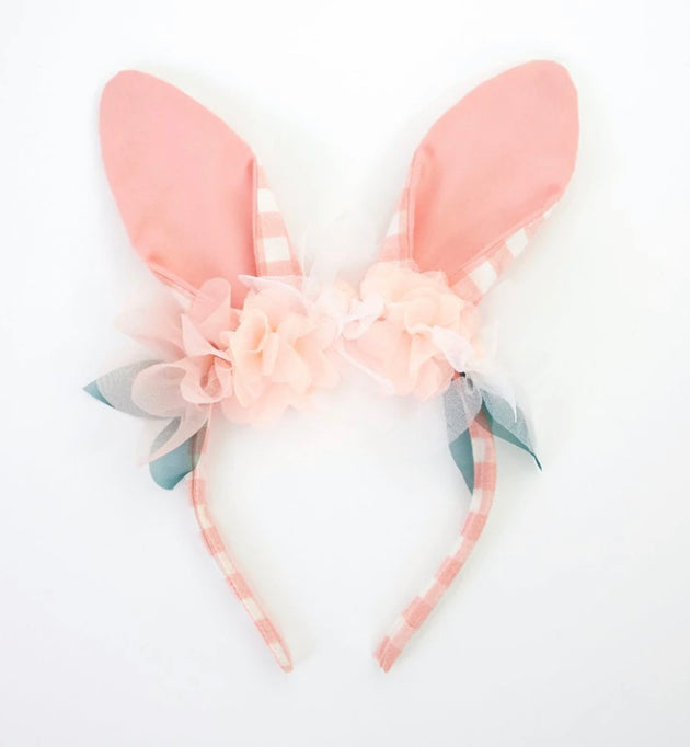 Embellished Gingham Bunny Ears